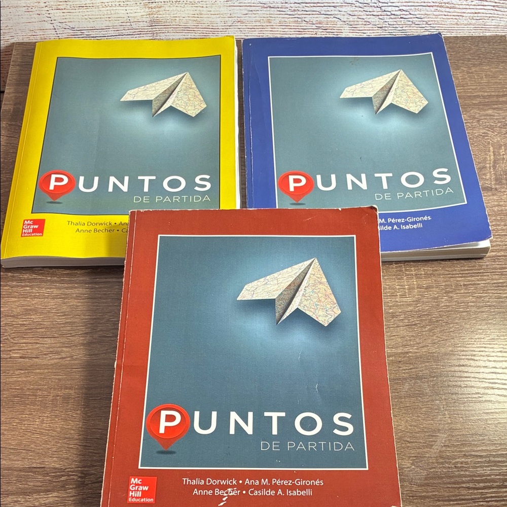 Used Paperback McGraw Hill Puntos de Partida Textbook Set